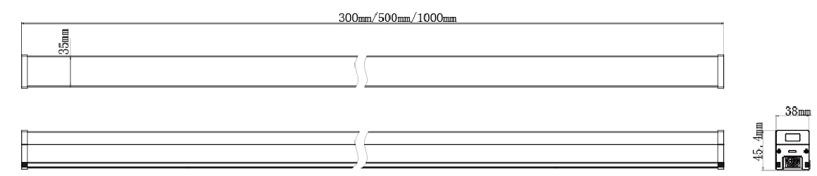 XT03 led linear light