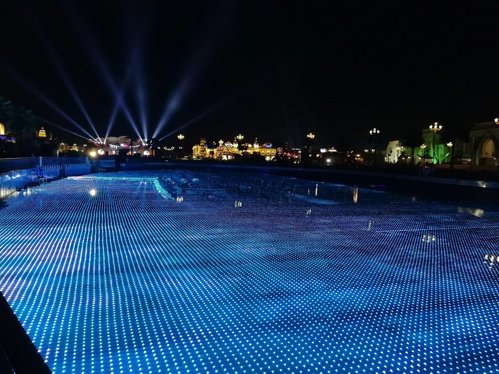 underwater light show underwater light show