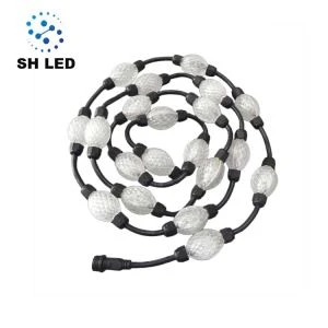 Hviezdne špičkové osvetlenie WS2811 3D Pixel LED guľa